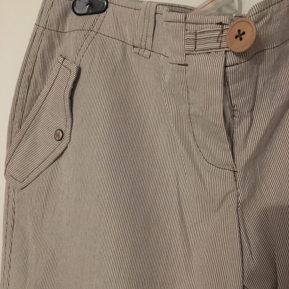 90s/Y2k wide legged striped cargo pants skater pants - Picture 3 of 6